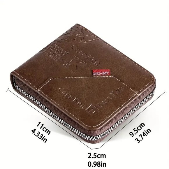 Other - Dark Brown Leather Men's Billfold